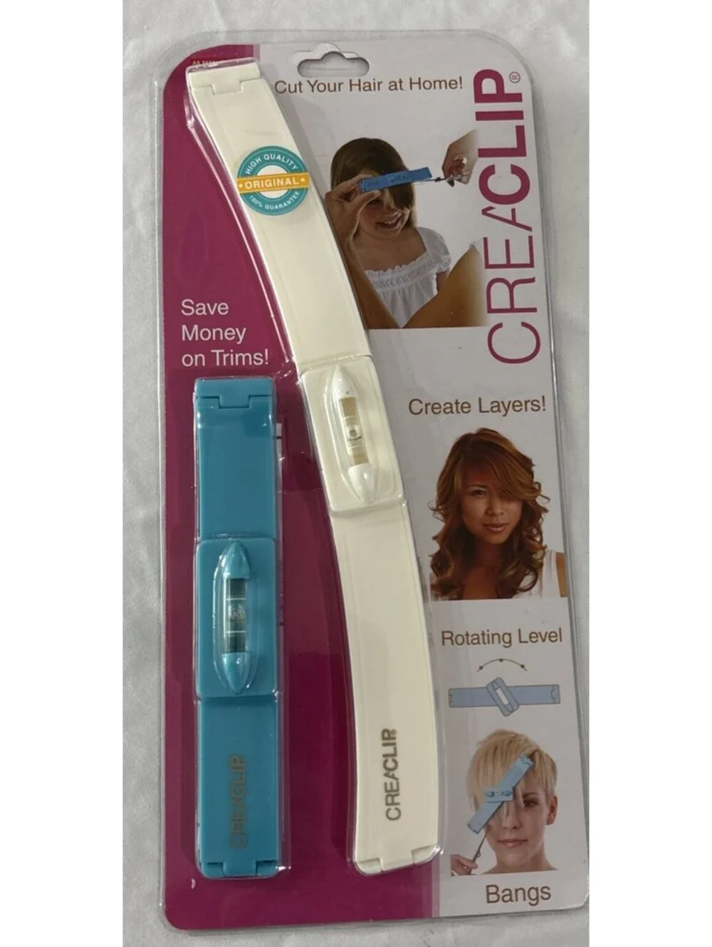 CreaClip Hair Cutting at Home Trims/Layers/Bangs As Seen On TV New